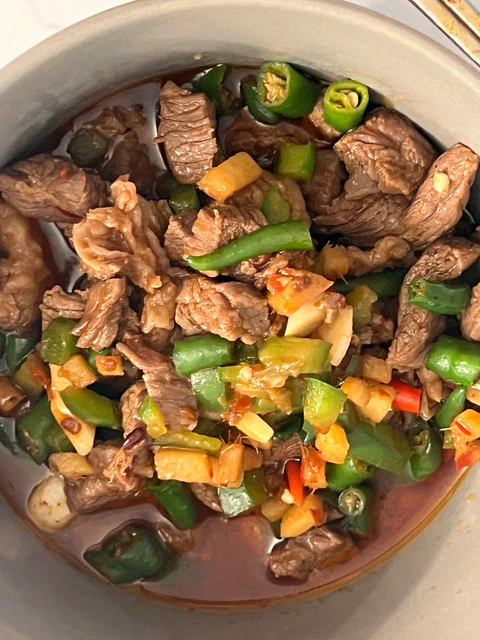 铁锅初战：小炒黄牛肉